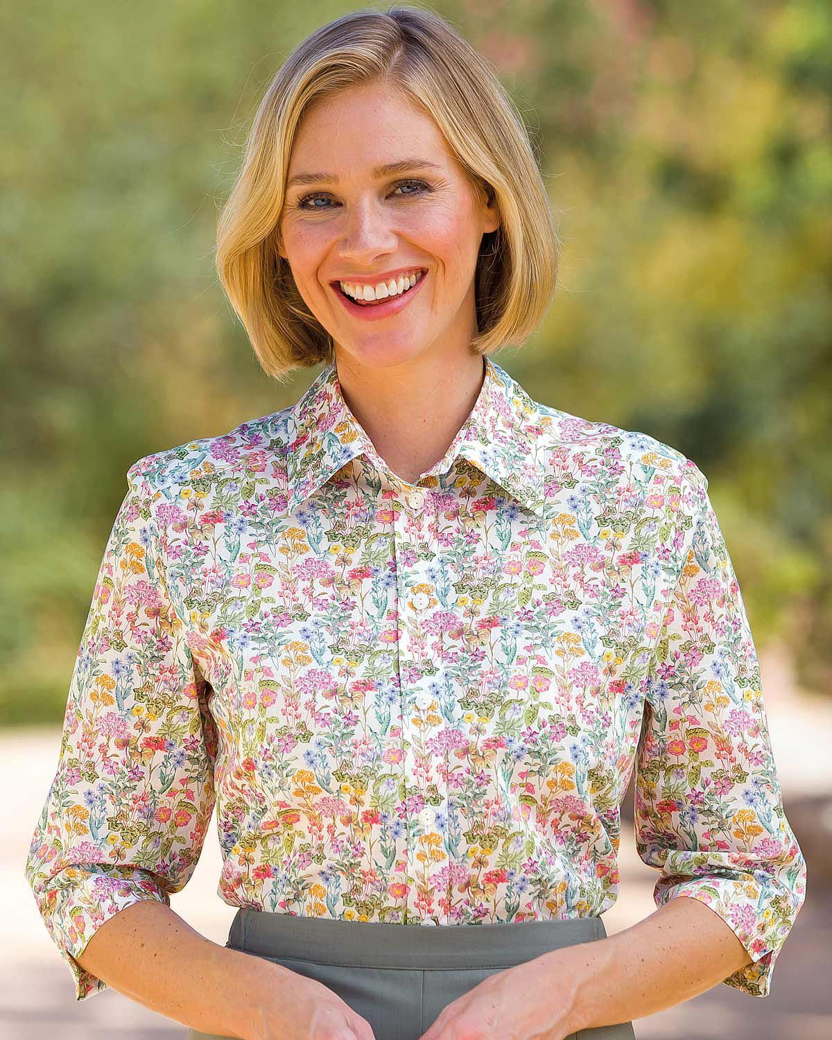 liberty print ladies blouses